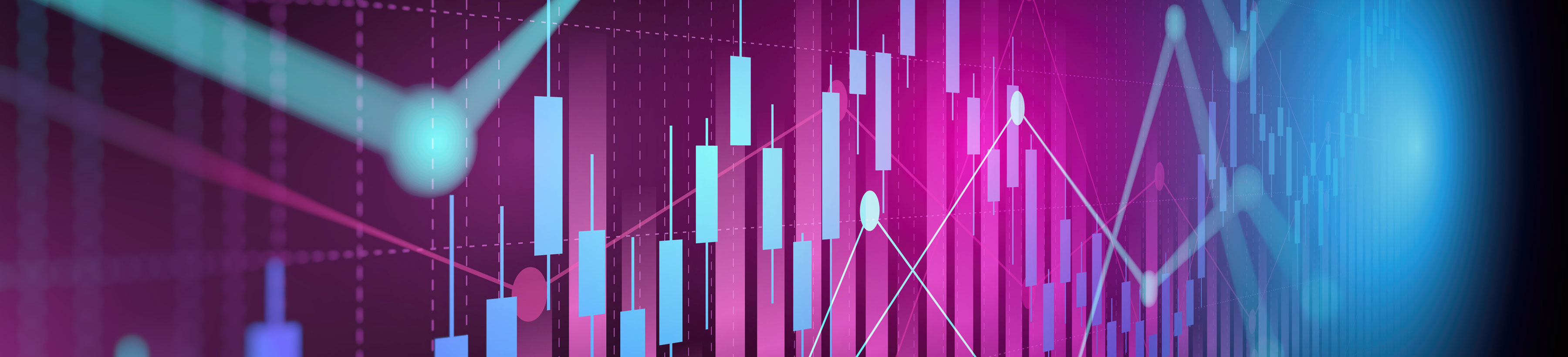 Data on a graph.