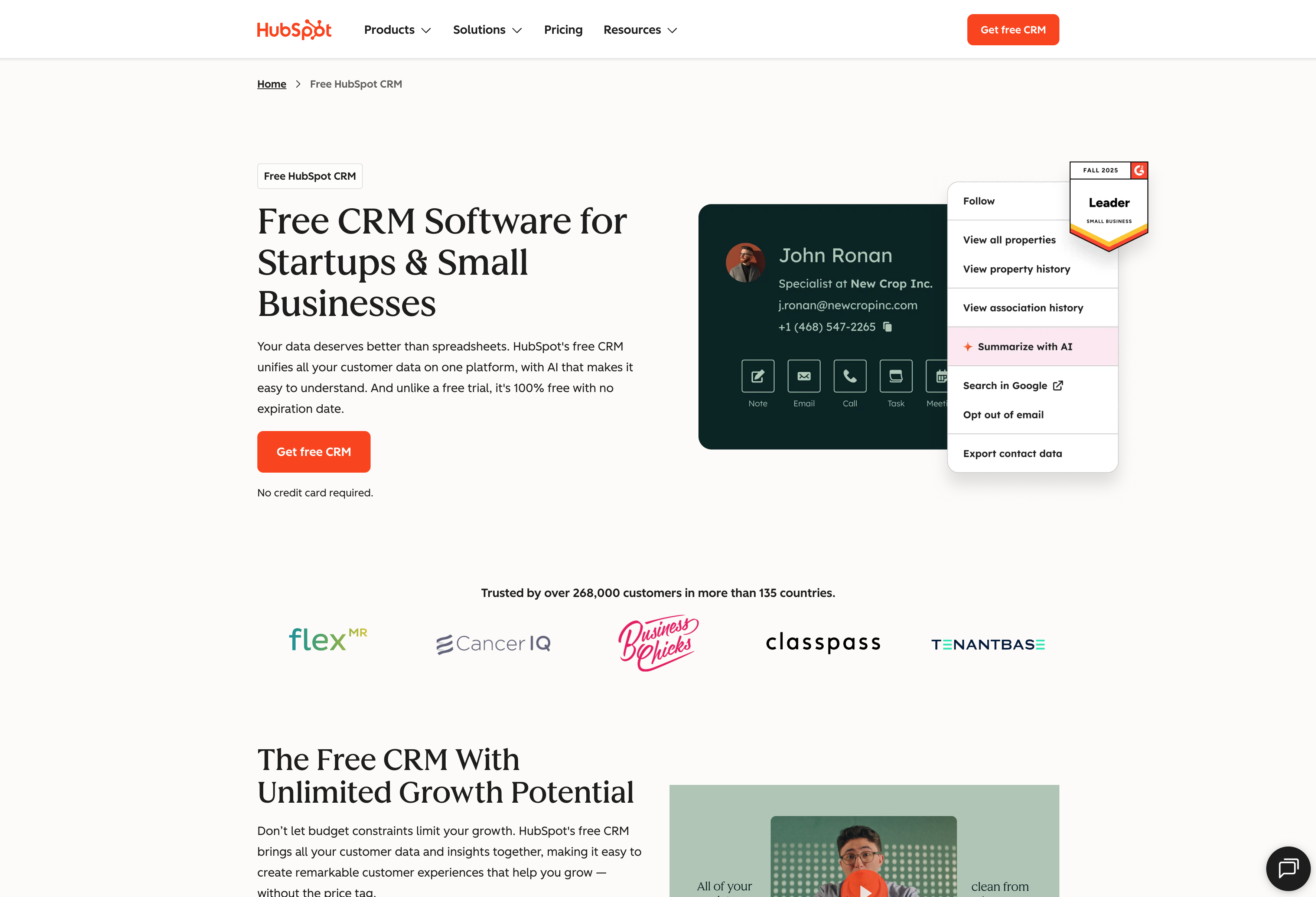 hubspot crm