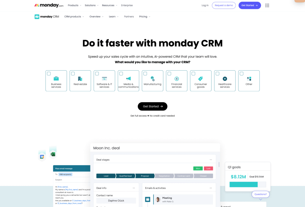 monday crm
