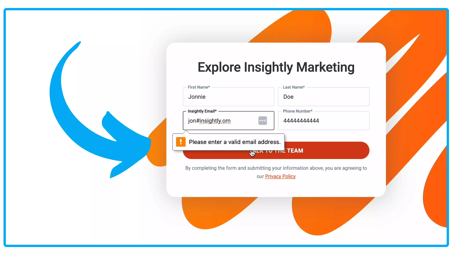 Insightly Marketing - Form Update