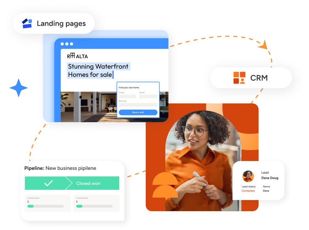 Insightly-CRM-Unbounce-landing-pages