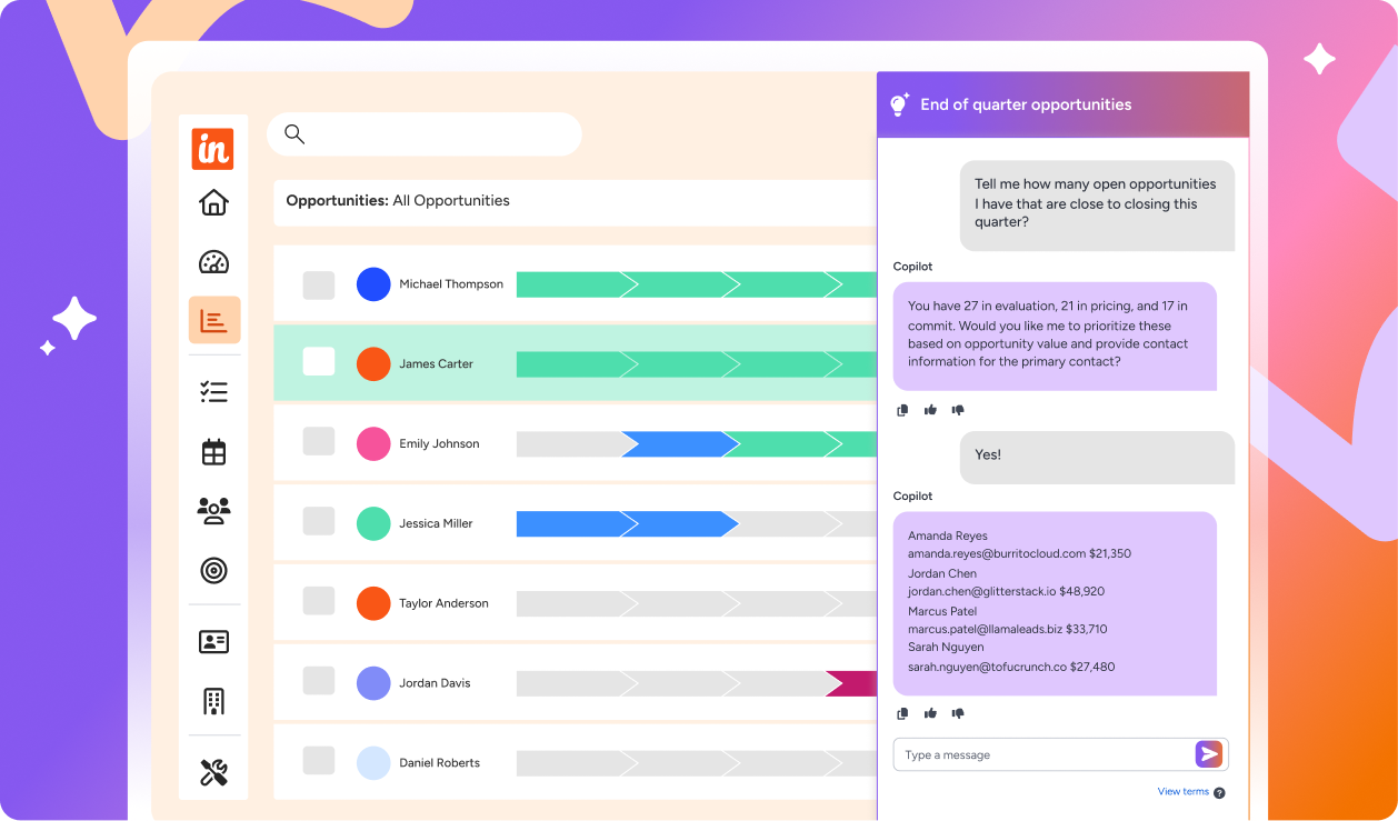 Let AI unlock the power of CRM