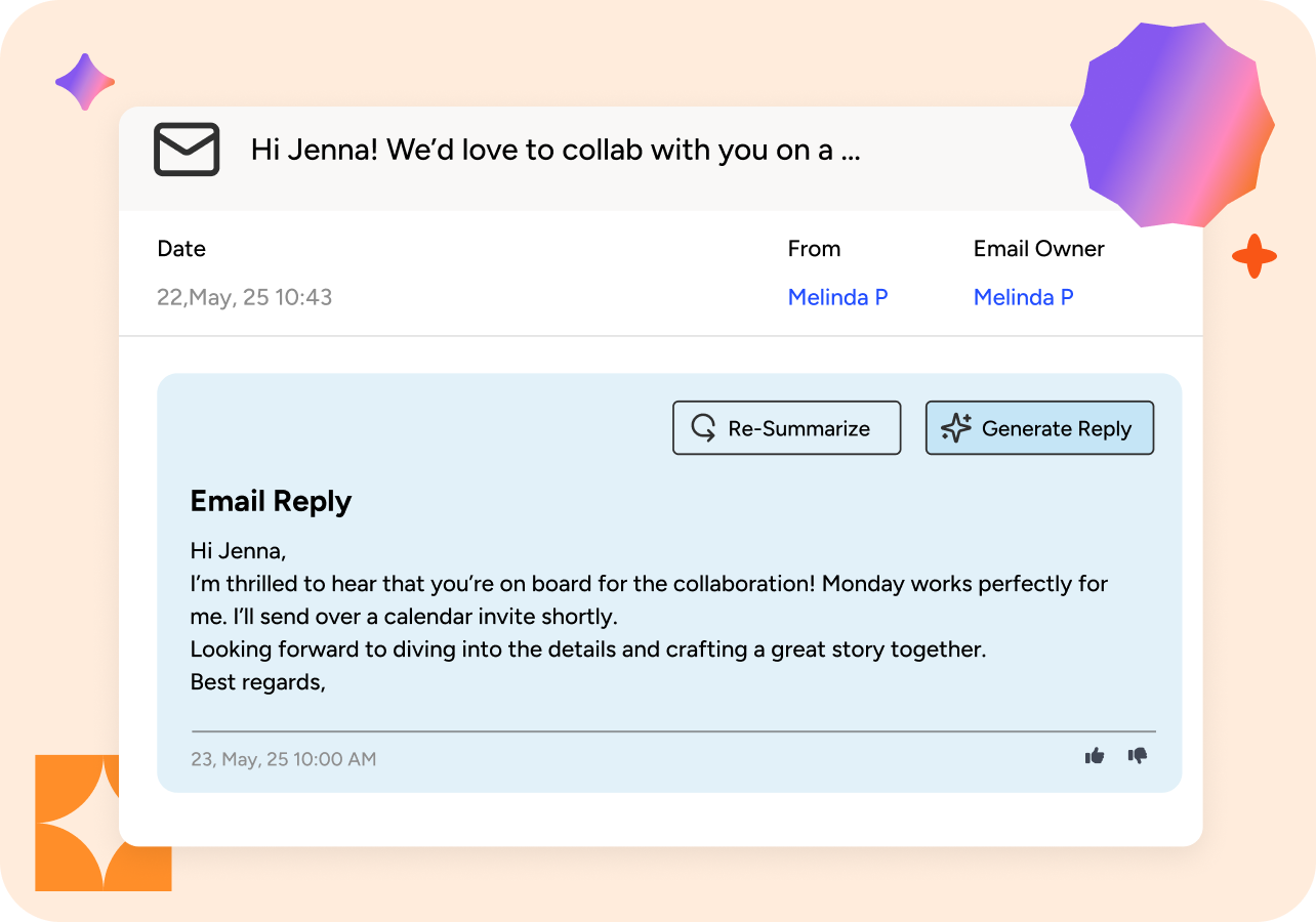 AI email replies