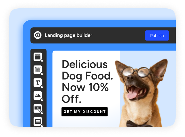 Unbounce landing page builder