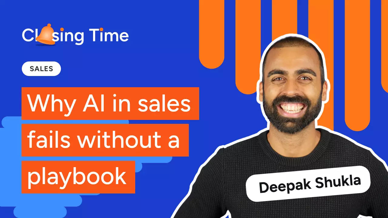 Why AI in sales fails without a playbook